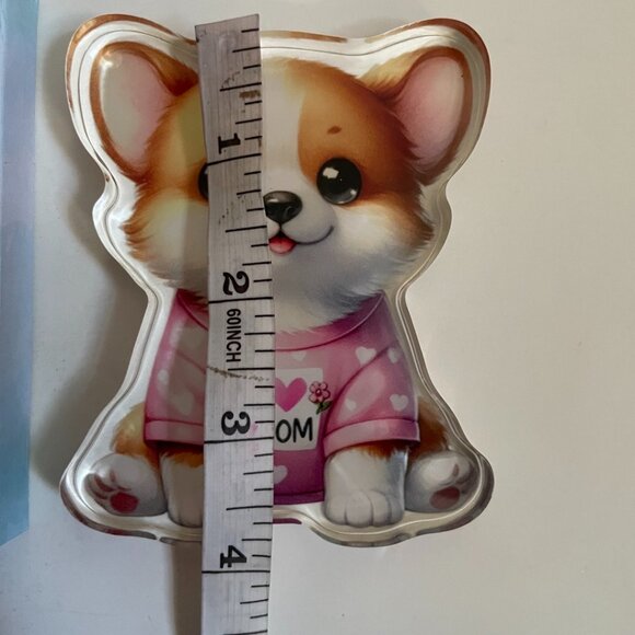 Corgi “I ❤️ Mom” Gift + Greeting Box Set - Picture 10 of 12